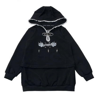 Black Slimming Jacket + Hoodie + Skirt + Leg Warmers