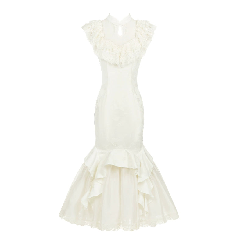 【予約商品】エレガントフィッシュテールロリータドレスセットアップ