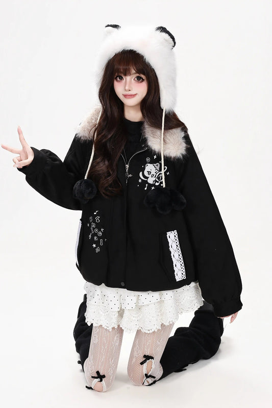 Bud Collar Quilted Jacket