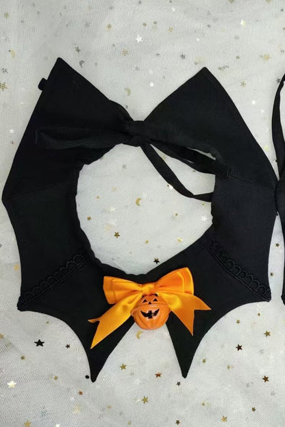 [Reservation deadline on September 28] Halloween Pumpkin Dark Sweet Dress Set