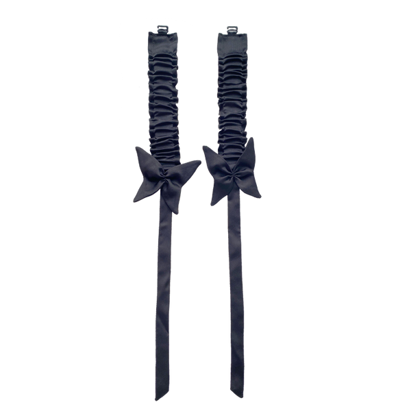 【1月29日予約締切】ゴシックレースアップコルセットビスチェトップス＋ドロストフリルスカート＋バタフライストラップ