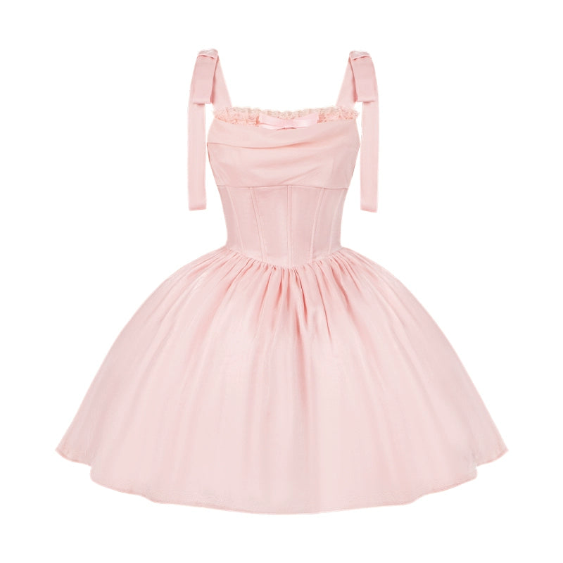 バブルシーヘリンボーンロリータジャンパースカートロリータセットアップ