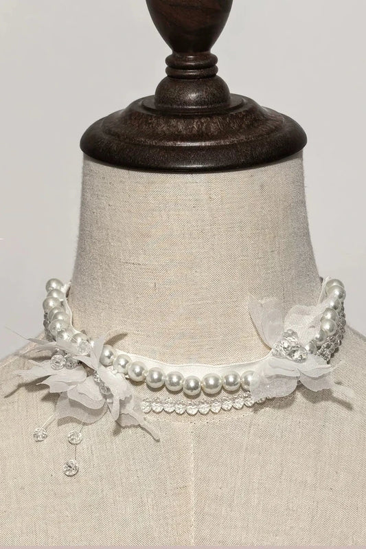 [Pre-order Deadline: October 28] Butterfly Gothic Lolita Series Accessories (Choker Necklace + Hair Clip)