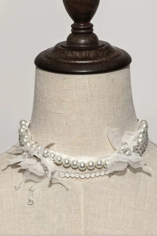 [Pre-order Deadline: October 28] Butterfly Gothic Lolita Series Accessories (Choker Necklace + Hair Clip)
