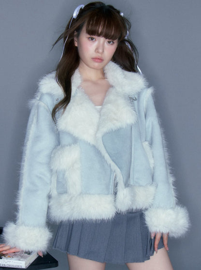 Ice Fur Short Jacket