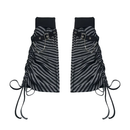 Schwarze-Katze-Rock-Punk-Set