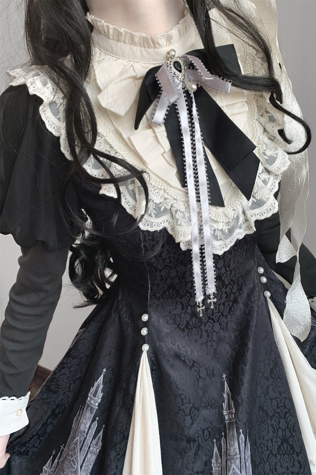 [Reservation deadline on October 22] Church Bell Elegant Gothic Classical Dress