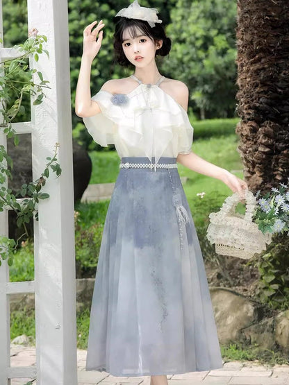 インプルーブドハンフーホースフェイススカートセット