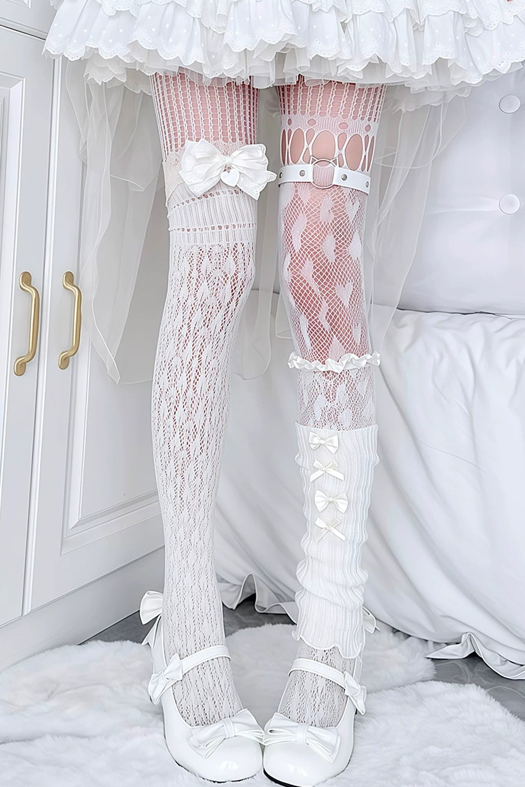 Tiramisu Layer Stockings + Lace + Socks + Leg Warmers + Leg Ring
