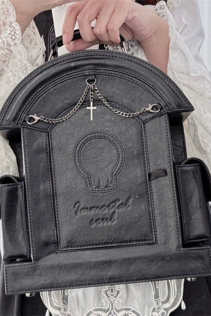 ゴシックペインロリータスカルバッグ