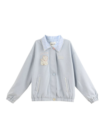 Chaqueta de patchwork a cuadros