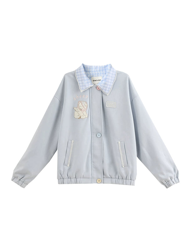 Chaqueta de patchwork a cuadros