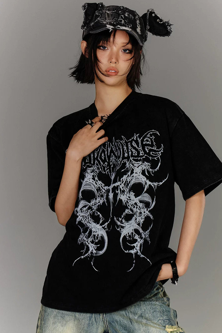 ヴィンテージウォッシュダークデザイアトップス