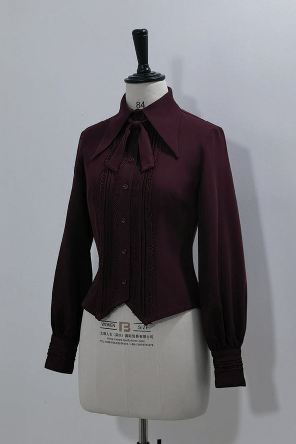 レッドブラック4.0レトロダークロングベストプリンスセットアップ