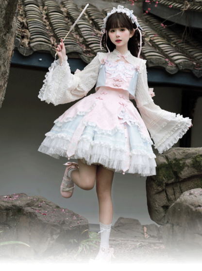 Sweet Pastel Chinese Lolita Dress