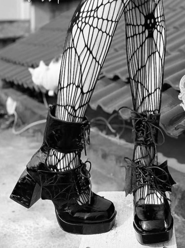 Gothic Style High Heel Y2K Punk Style Subculture Shoes