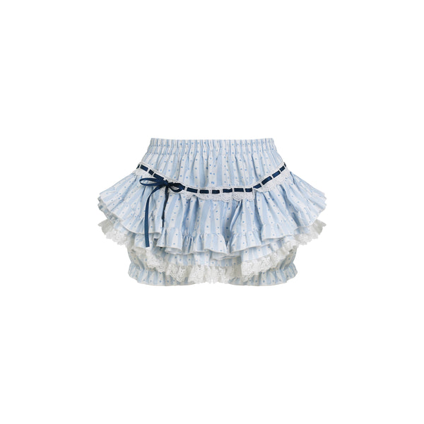 Coconut College Stripe Top & Cake Skirt