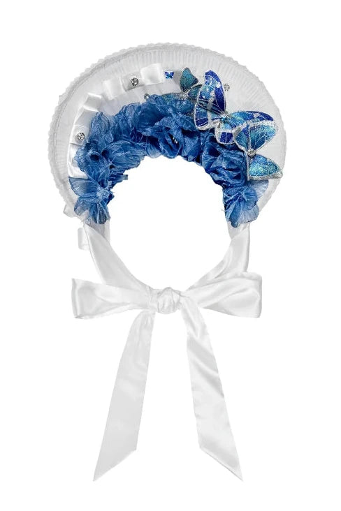 [Vorbestellschluss: 10. Monat, 14. Tag] Schwarz/Weiß Gothic-Lolita-Schmetterlingsschleifen-Serie Accessoires(Haube/Spitzen-Kopfschmuck KC/KC/4 Arten von Fotorahmen/Fotorahmen-Set)