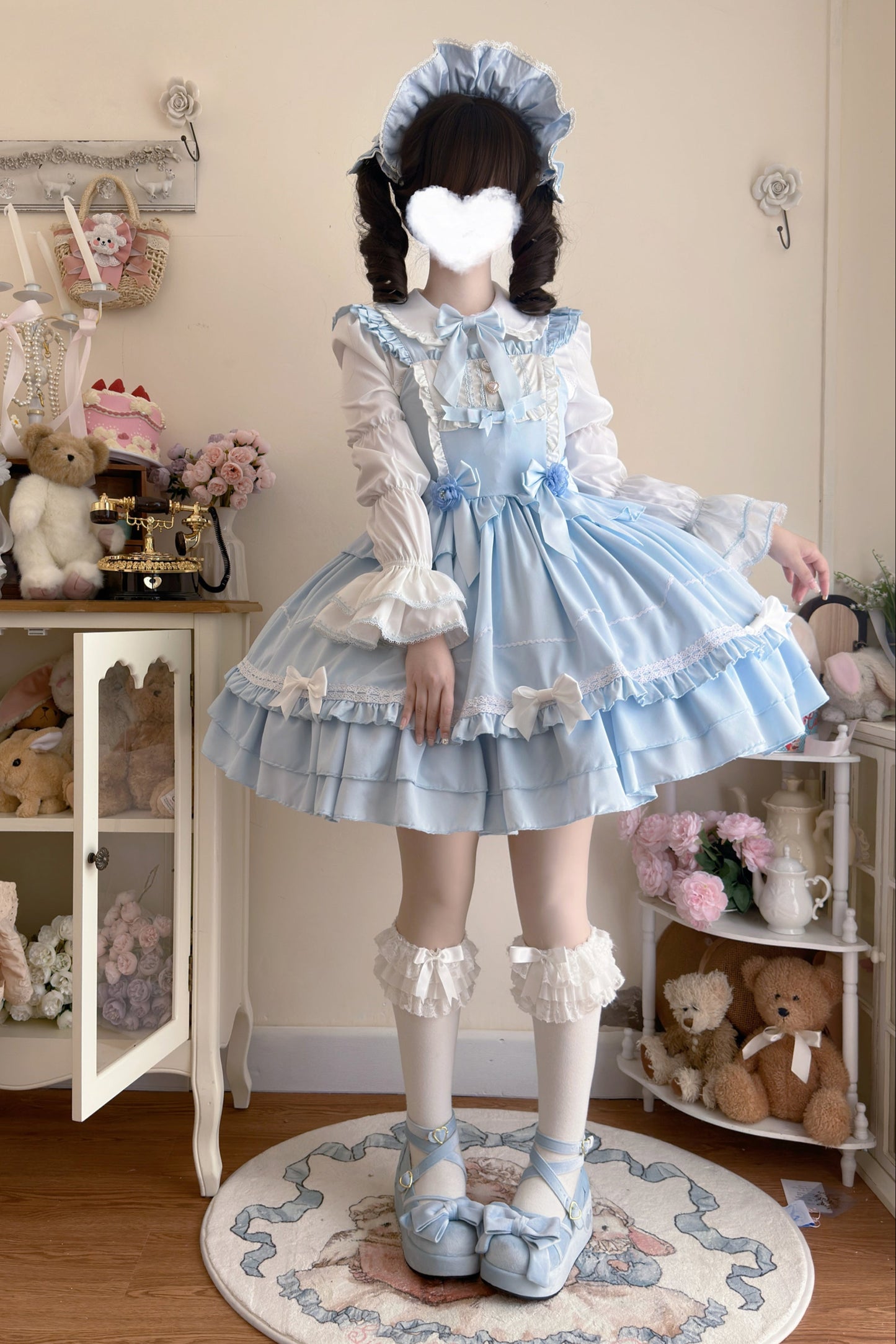 Paper Shell Cake Lolita Dress