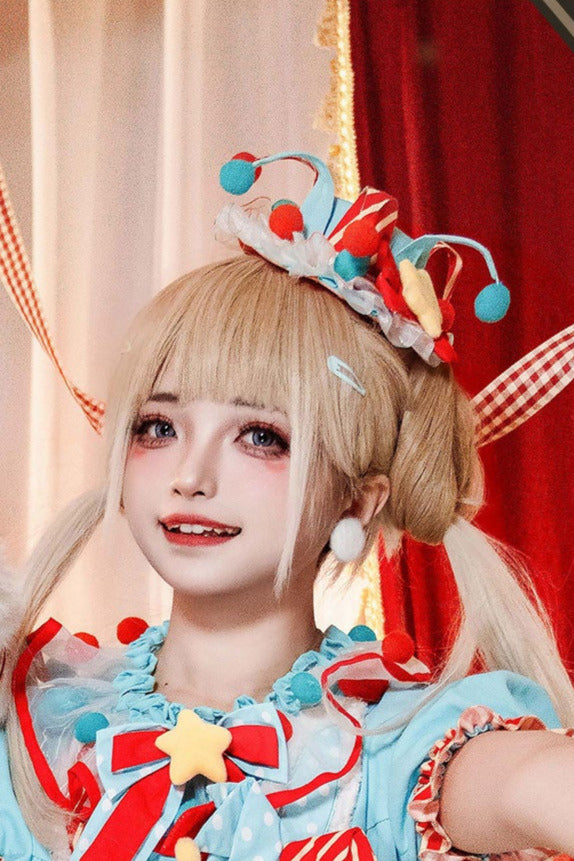 Circus Pierrot Bunny Dress Setup Complete