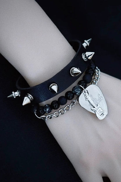 ギターペンダントブレスレット