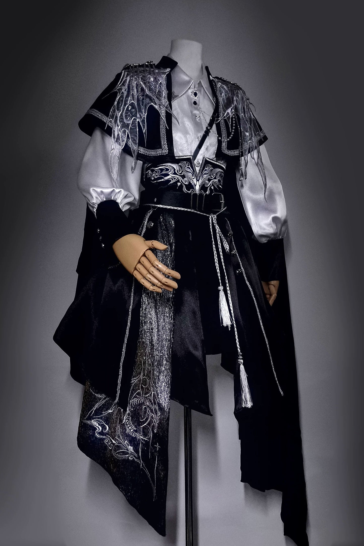 【予約商品】ダークファンタジーエンブロイダリーケープ＋シャツ＋コルセットトレーン＋パンツ/スカートコンプリートセット＋フルセット