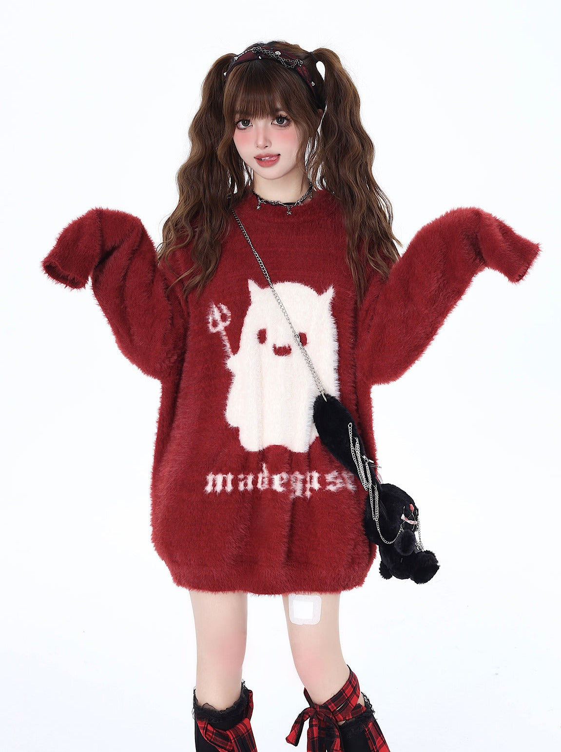 Crazy Girl Little Ghost Knit