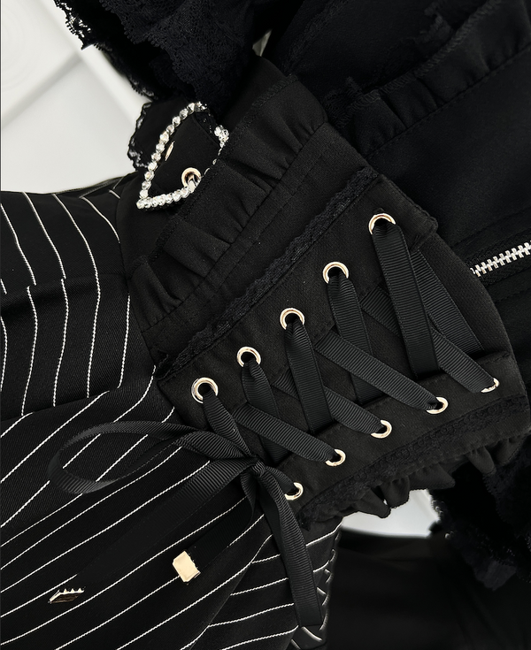 Subculture Heartbeat Top + Flared Skirt