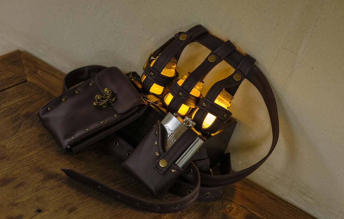 Steampunk Multi-Layer Waist Bag