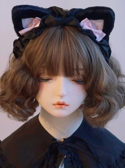 フリルファーキャットヘアバンド