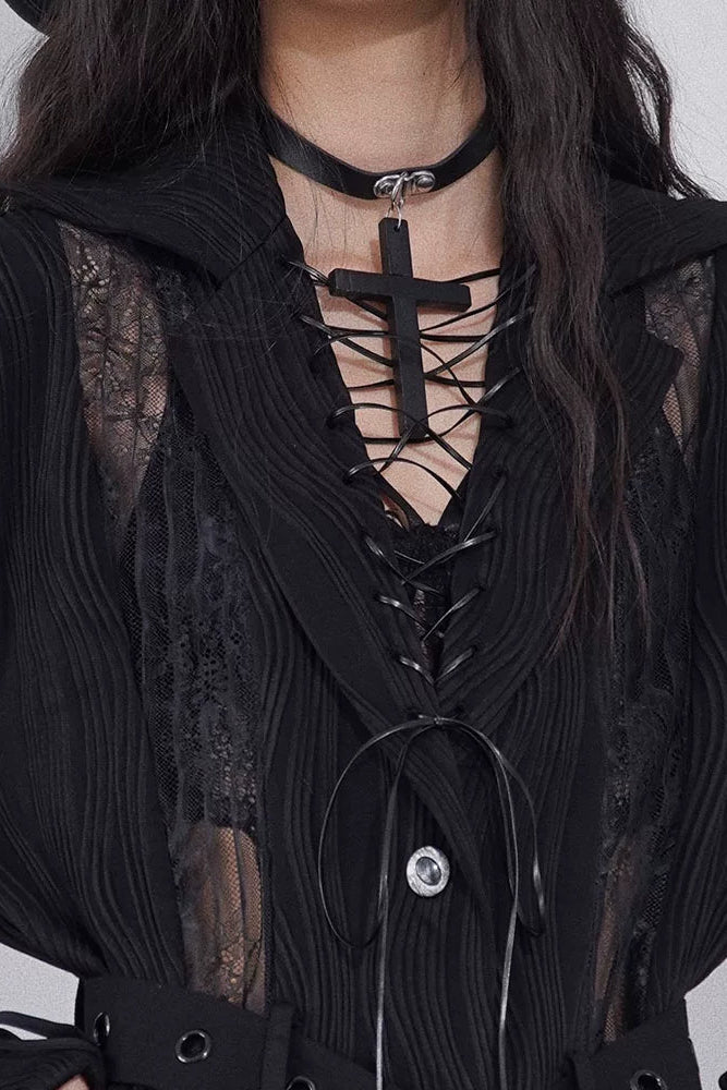 パンククロスネックレス