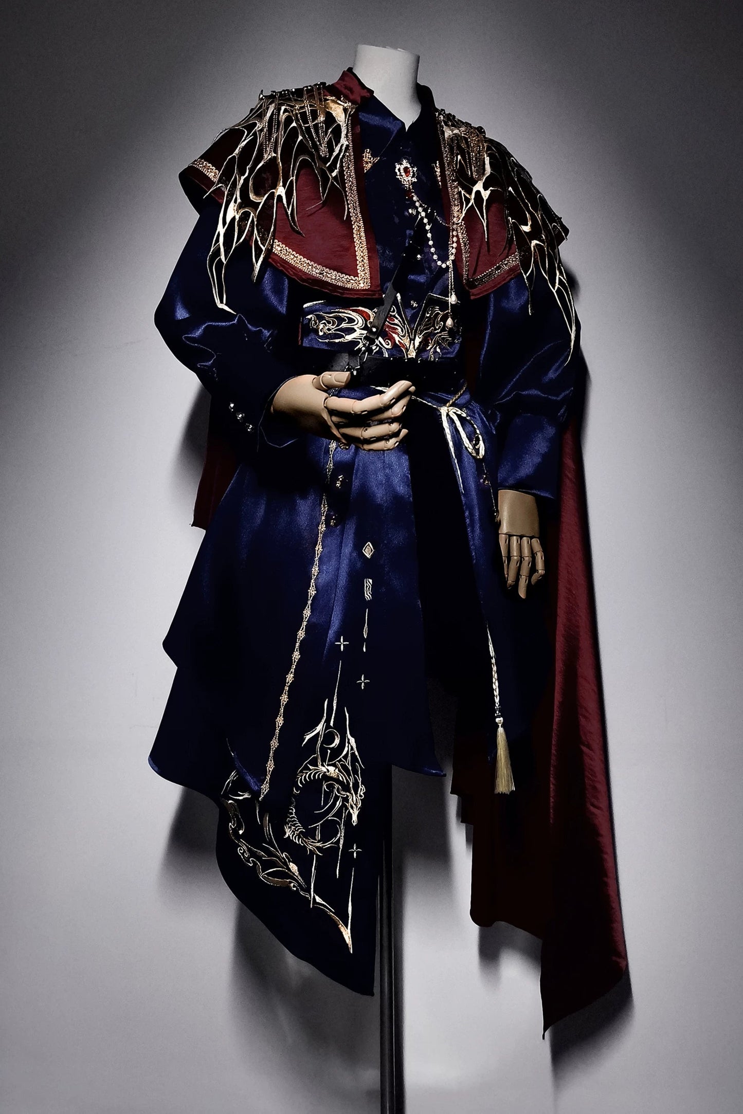 【予約商品】ダークファンタジーエンブロイダリーケープ＋シャツ＋コルセットトレーン＋パンツ/スカートコンプリートセット＋フルセット