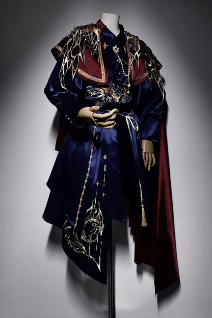 【予約商品】ダークファンタジーエンブロイダリーケープ＋シャツ＋コルセットトレーン＋パンツ/スカートコンプリートセット＋フルセット