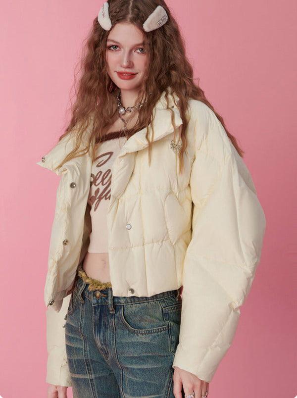 コクーンスリーブラブショートダウン