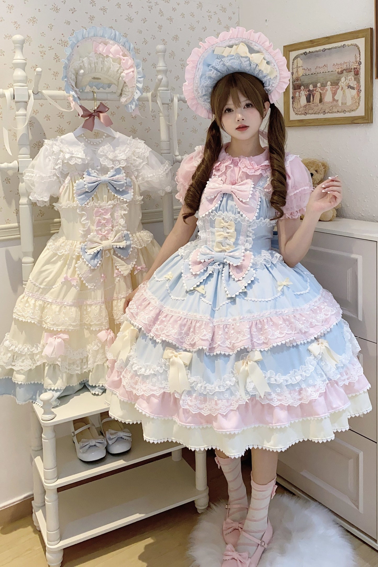 Fondant Sugar Cake Lolita Dress