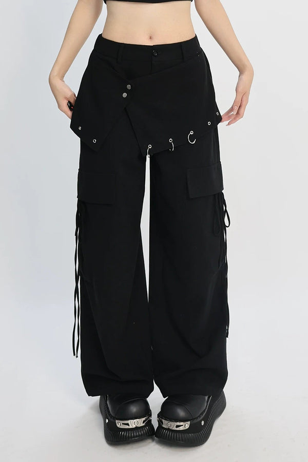 Casual Dark Punk Pants