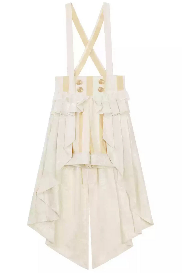 【予約商品】スタープリンスフリルクラシックリボンジャカードサスペンダースーツ