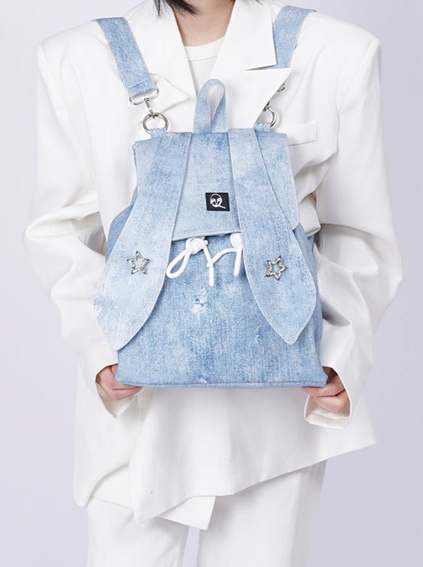 Denim Bunny Wild Backpack