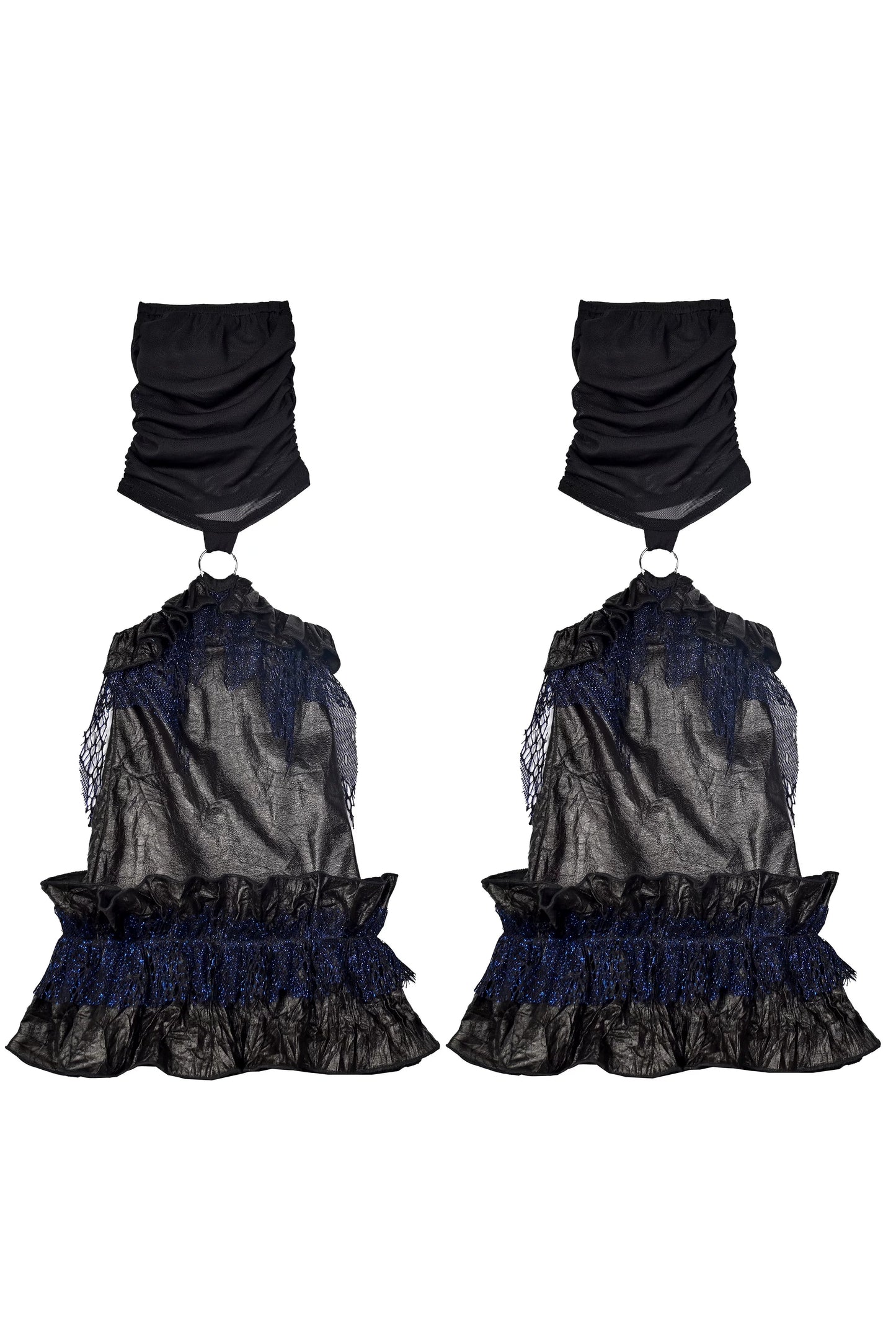 Grunge Punk Mesh Leg Warmers