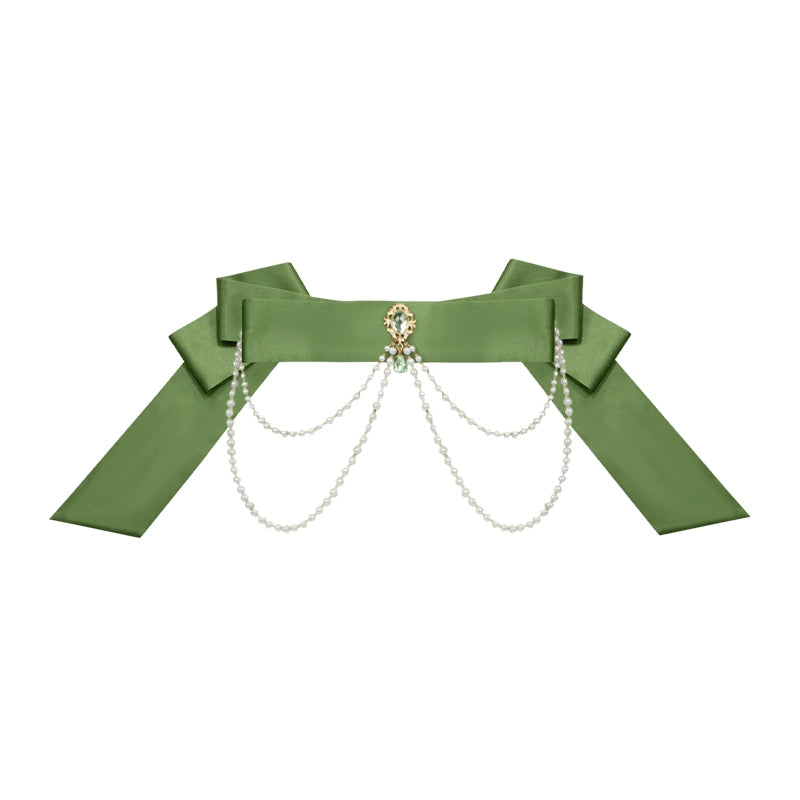 クラシックシフォンローズドレスセットアップ