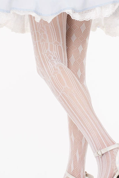 アシンメシアーメッシュロリータスタイツ