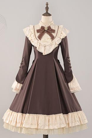 [Reservation deadline on October 22] Aria Elegant College Style Princess Sleeve Dress Suit