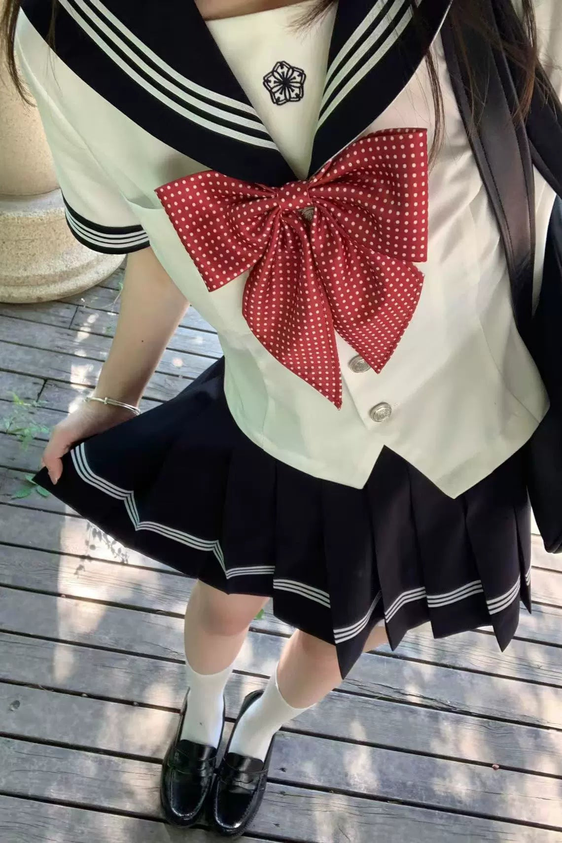 Cute Animated Sailor Suit