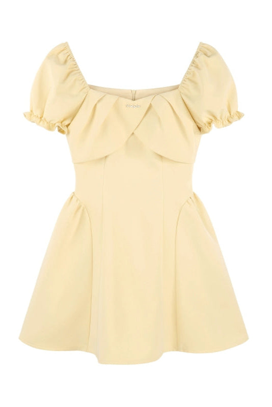 フレンチブリーズマスタードドレス