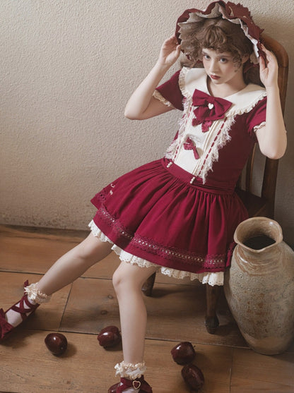 Sweet Girly Cute Lolita Princess Dress