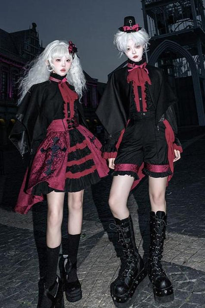 [September 15 Reservation Deadline] Nightmare Black Red Gothic Tsu Ins Prince Suit