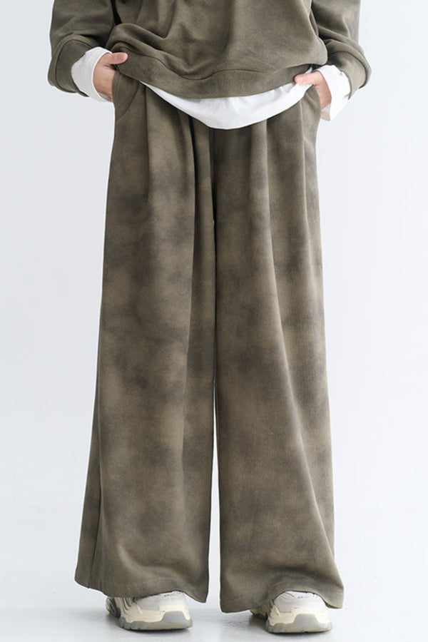 ミュージアムスタイルリラックストップス＋ルーズパンツ