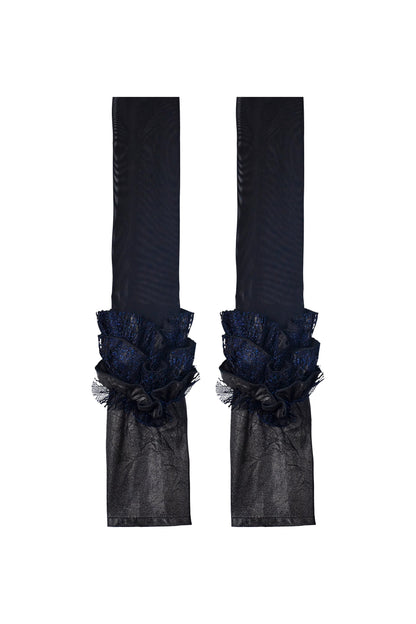 Punk Glitter Lace Arm Sleeves
