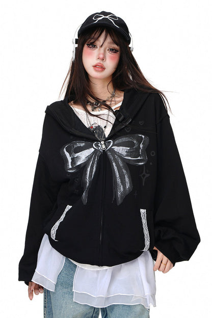 Retro Bow Trail Zip Jacket