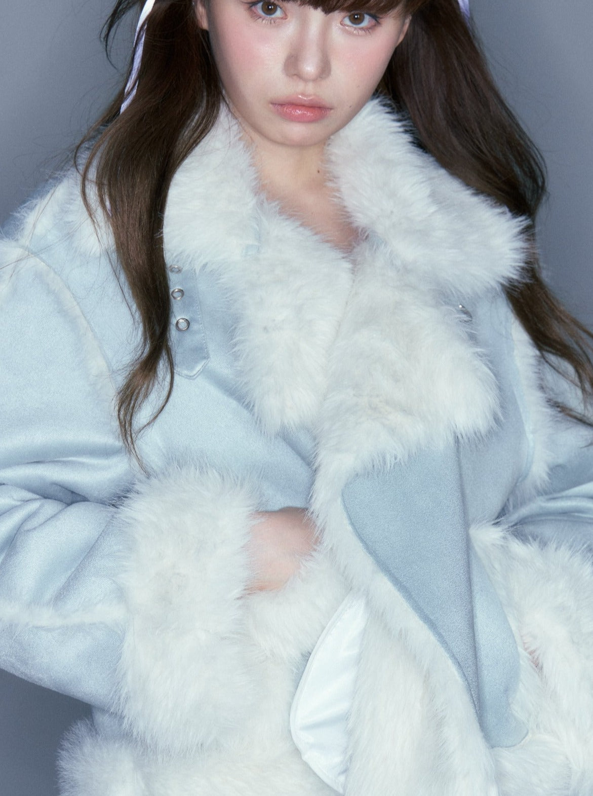 Ice Fur Short Jacket